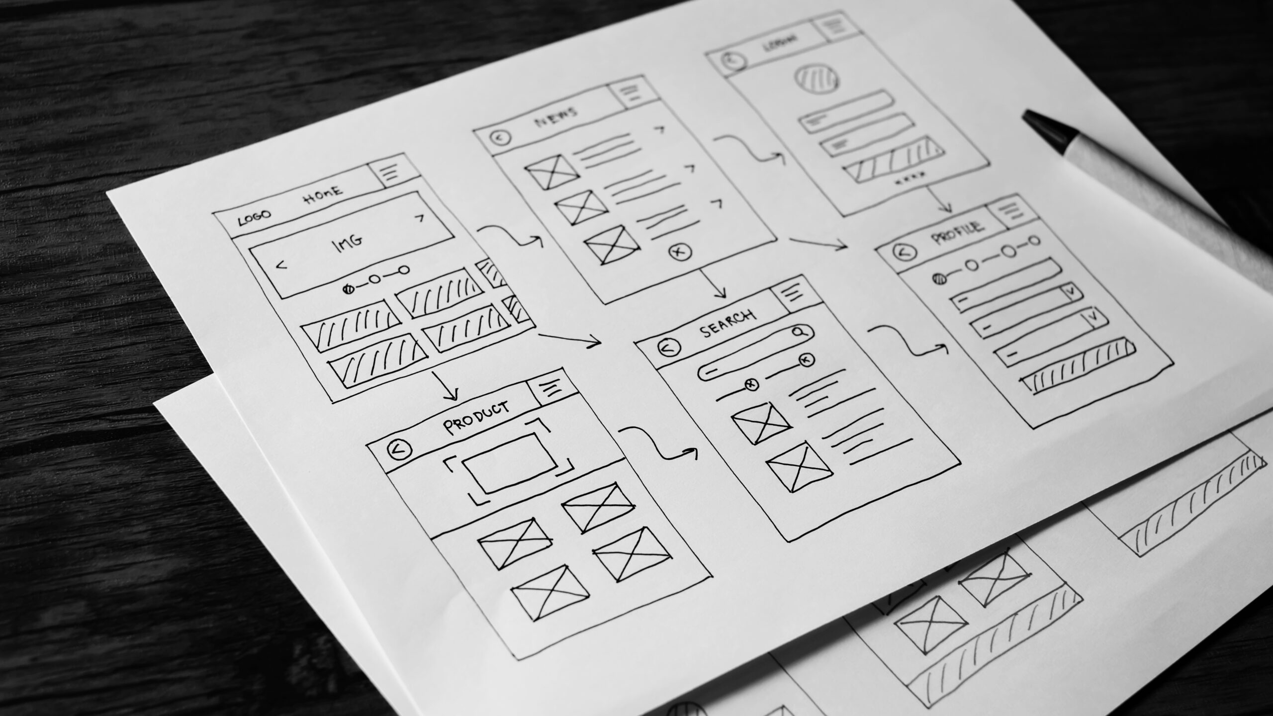 Tertle Wireframes